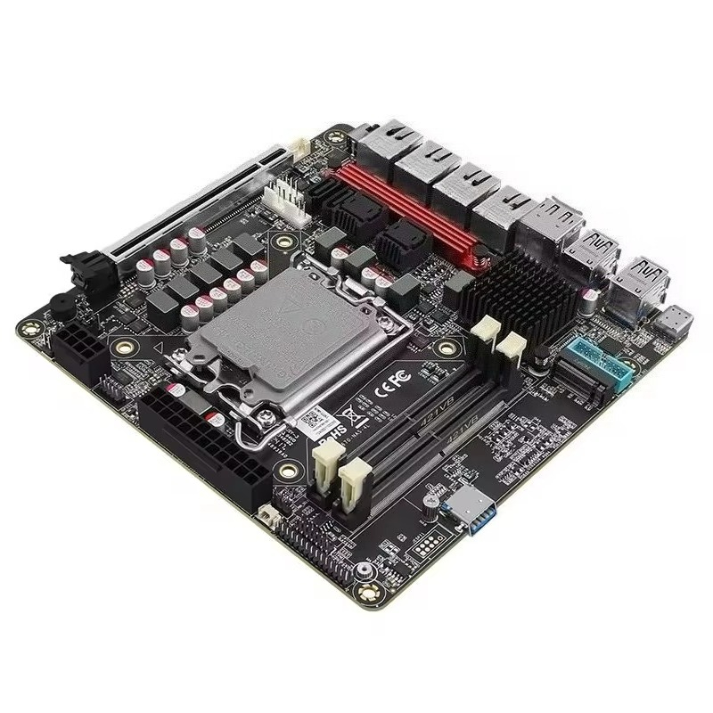 Placa-Mãe NAS Intel vPro Q670  - Lga 1700 Ddr5 Itx Motherboard avaliação e preço