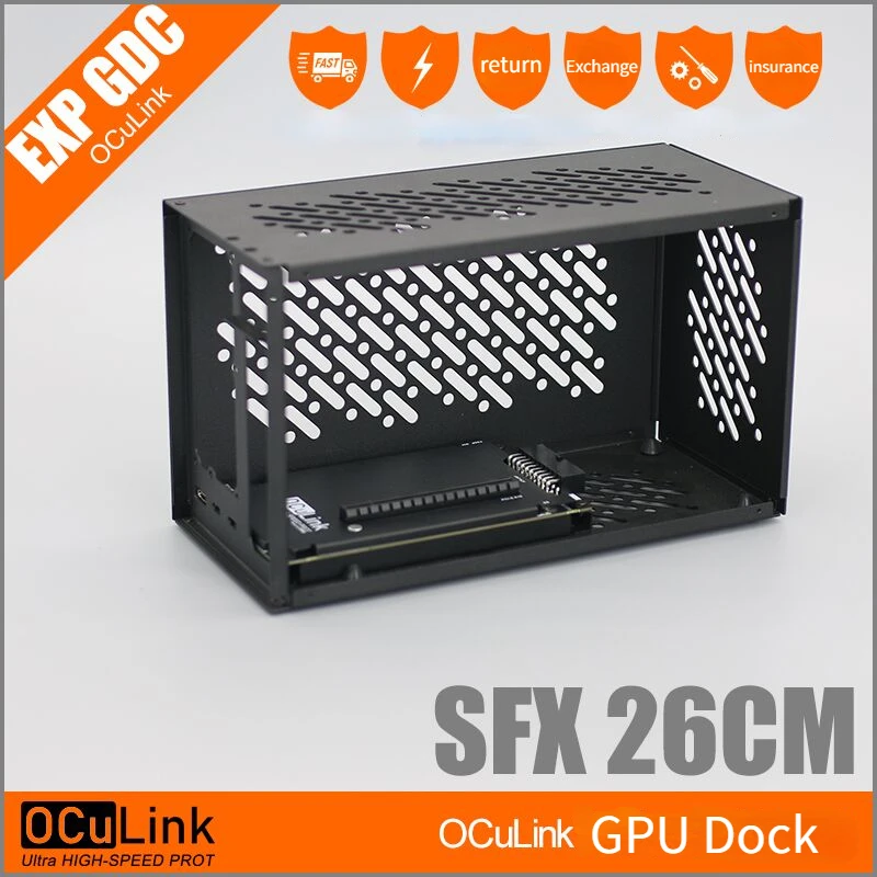 Caixa de placa gráfica externa - External Gpu Dock Pcie 4.0 Oculink avaliação e preço