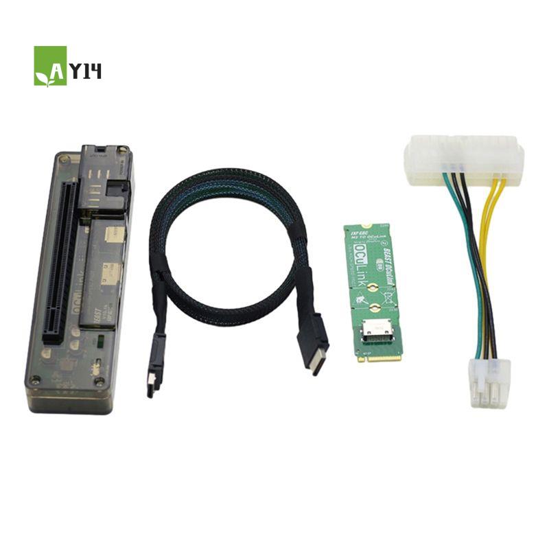 Adaptador AY14 -M.2 MKEY para  - External Gpu Dock Pcie 4.0 Oculink avaliação e preço