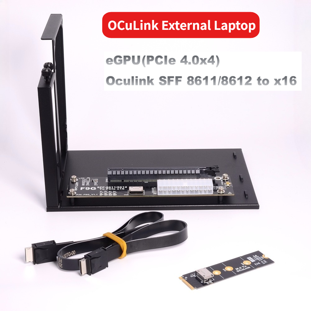 F9G-BK7 egpu oculink gpu dock  - External Gpu Dock Pcie 4.0 Oculink avaliação e preço