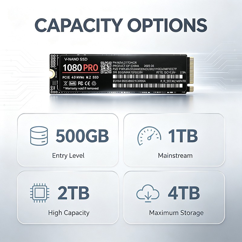 SSD NVMe M.2 PCIe 4.0 1080PRO  - M.2 Nvme 4Tb Pcie 4.0 Ssd avaliação e preço