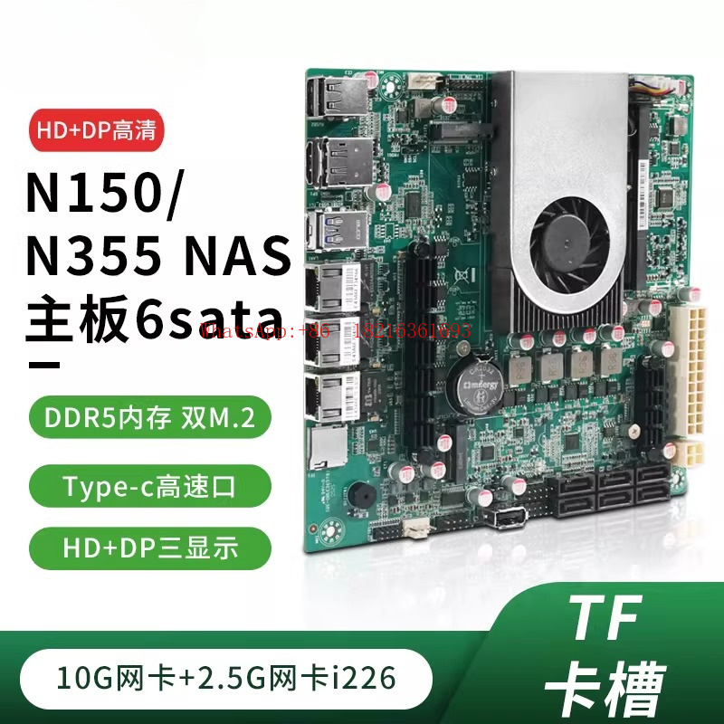 Oferta Limitada: Placa-Mãe NAS - Nas Motherboard N100 6 Sata avaliação e preço