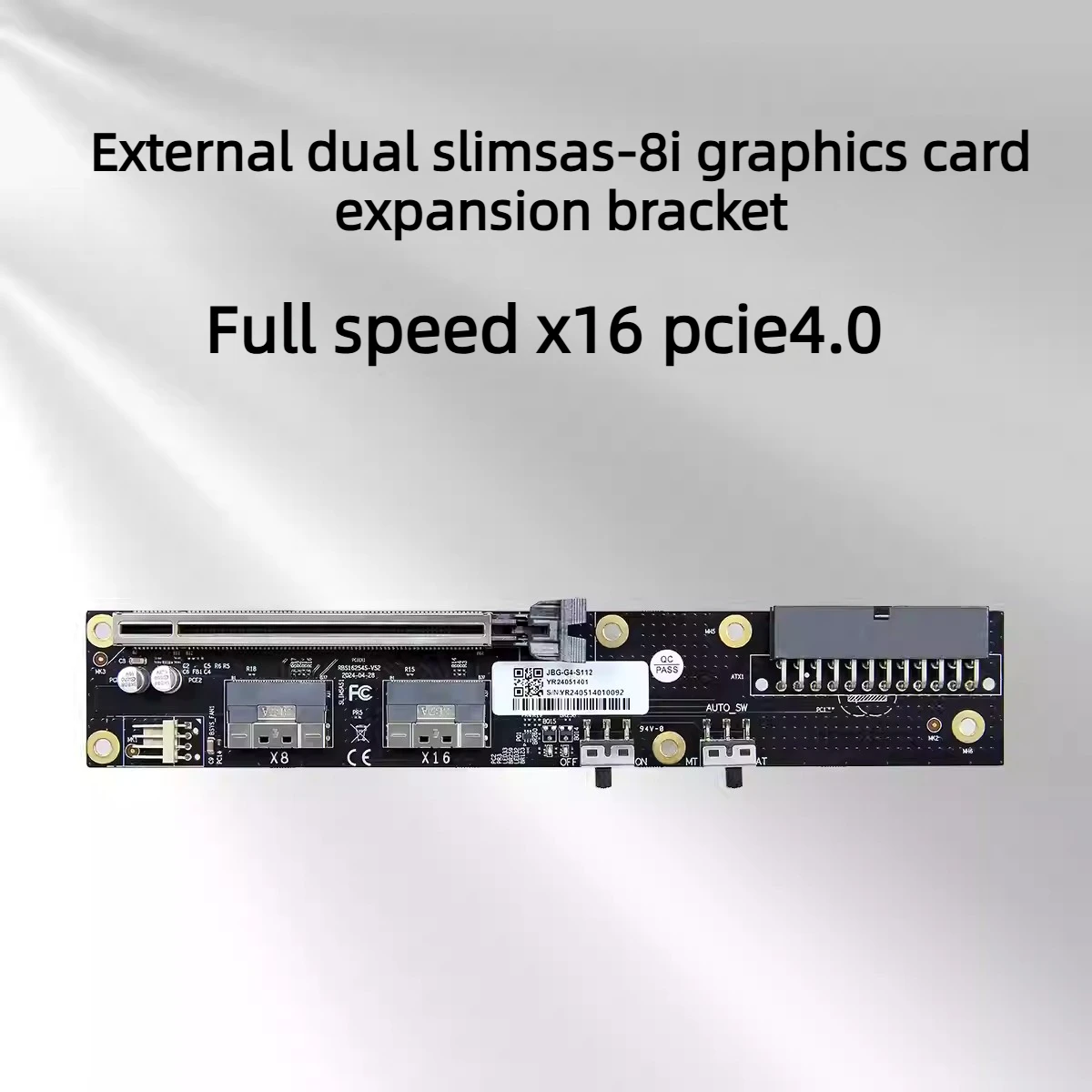 Suporte Externo para GPU Dual  - External Gpu Dock Pcie 4.0 Oculink avaliação e preço