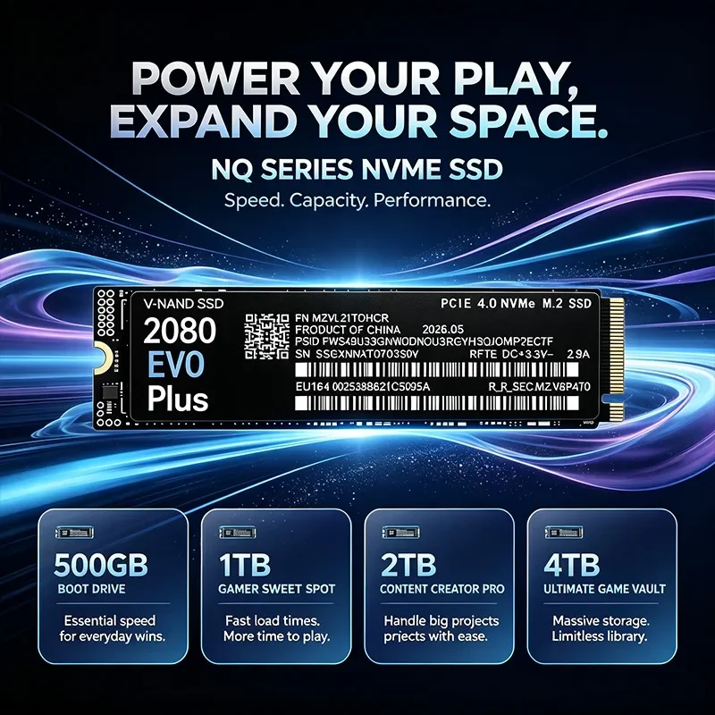 2080 EVO Plus M.2 NVMe 2280 PC - M.2 Nvme 4Tb Pcie 4.0 Ssd avaliação e preço